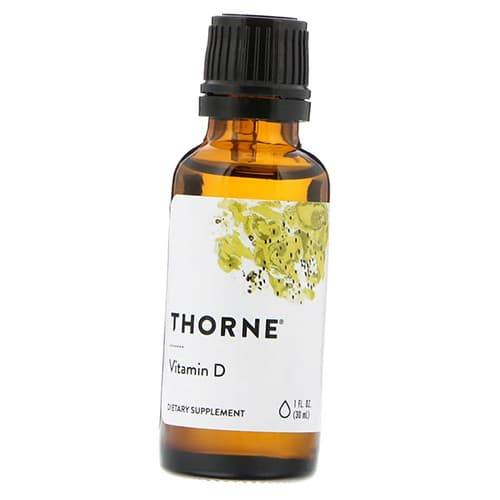 

Витамин Д жидкий, Vitamin D, Thorne Research 30мл (36357015)