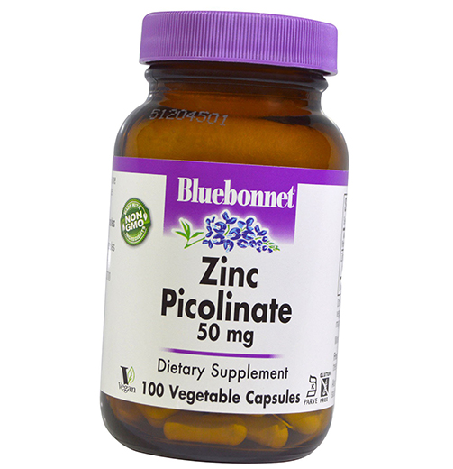 

Bluebonnet Nutrition Zinc Picolinate 100вегкапс (36393062)