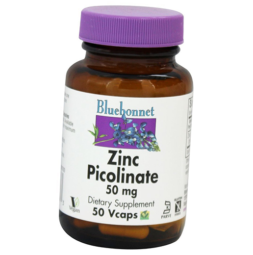 

Bluebonnet Nutrition Zinc Picolinate 50вегкапс (36393062)