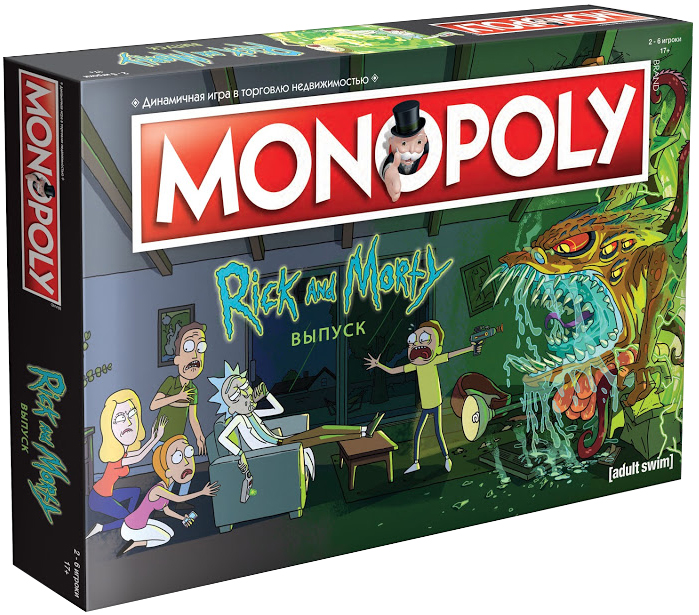 

Настольная игра Hobby World Монополия. Рик и Морти (5036905033862)