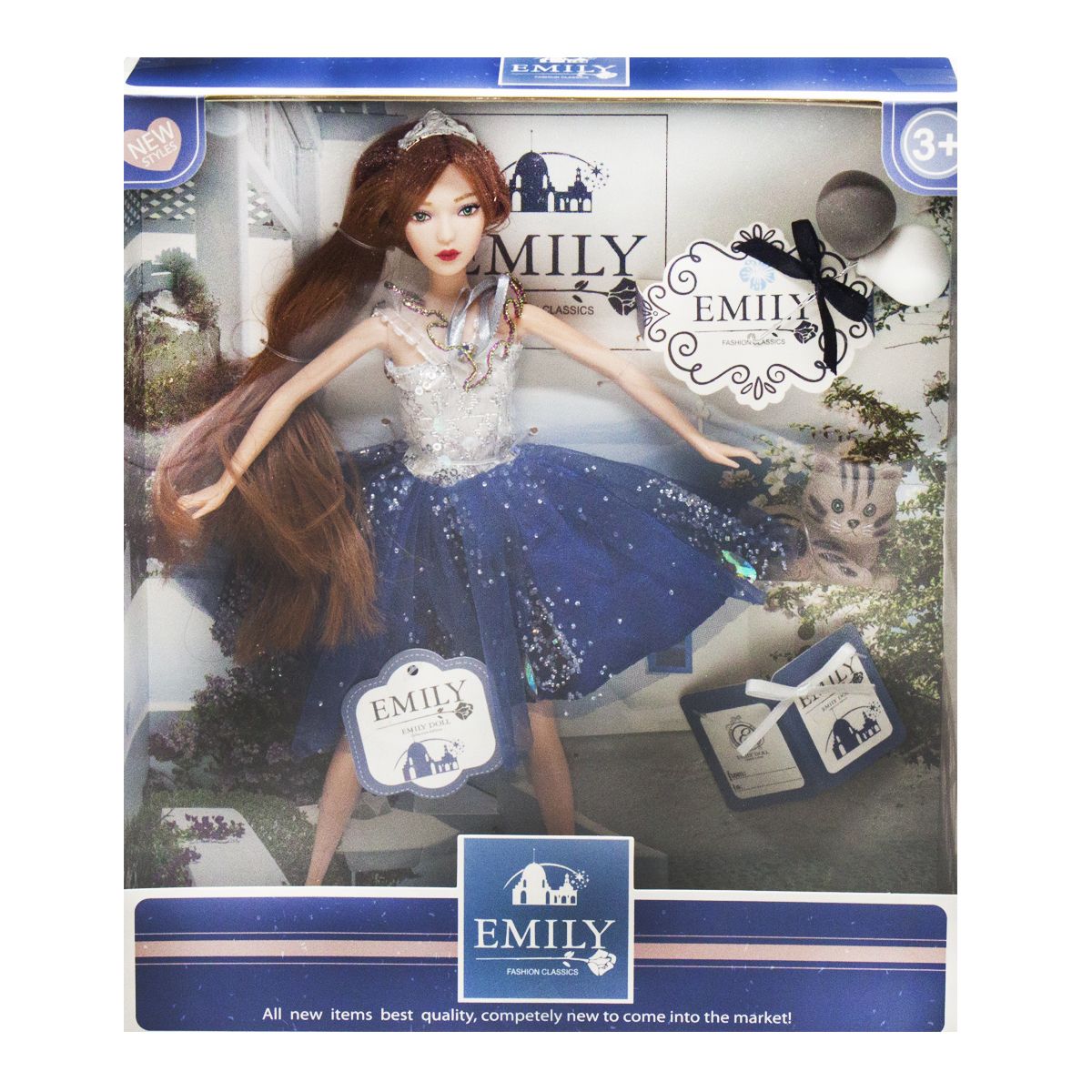

Кукла Emily Fashion Classics с воздушными шариками MiC (QJ089B) (152301)