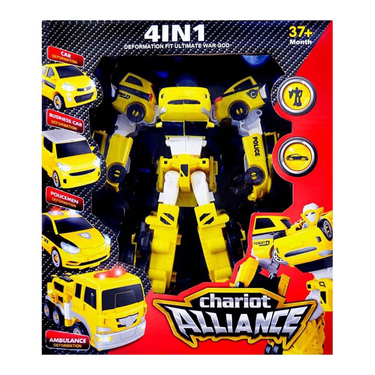

Трансформер Chariot Alliance 4в1 MiC (Q1915) (151616)