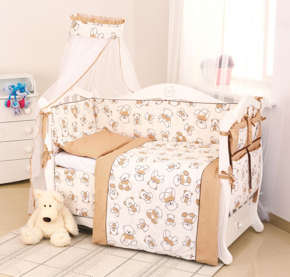 

Постель Twins Dolce D-004 Мишки brown