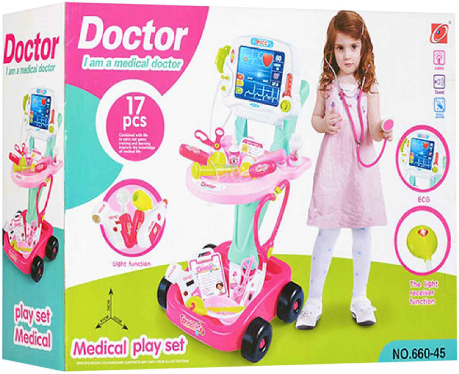

Игровой набор Shantou Набор доктора (660-45) (6990891340498)