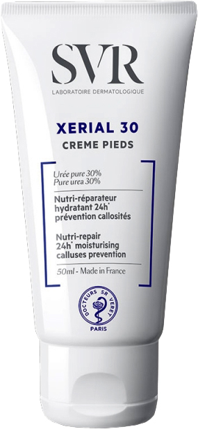 Акция на Крем для ног SVR Xerial 30 Crème Pieds Кераторегулирующий для очень сухой кожи стоп 50 мл (3401381407179) от Rozetka UA
