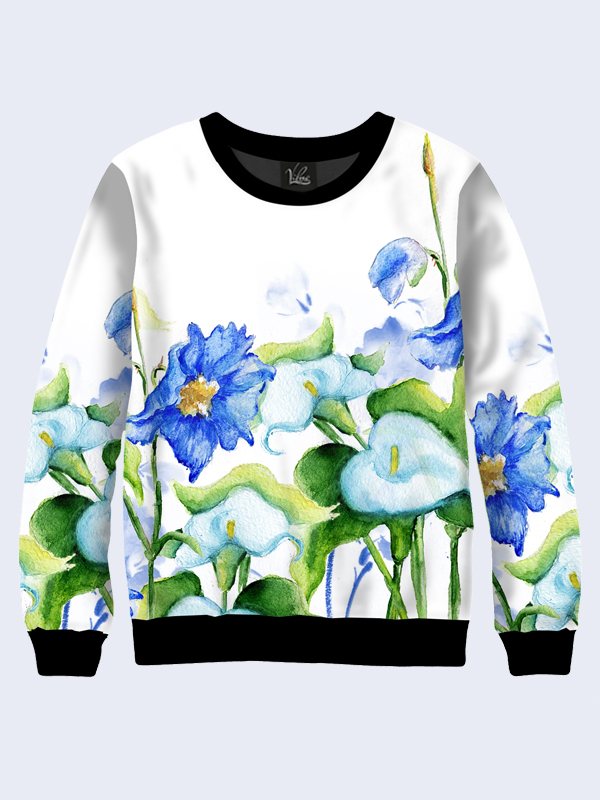 

Свитшот Watercolor flowers - Vilno -  - 9667, Свитшот Watercolor flowers - Vilno - M - 9667