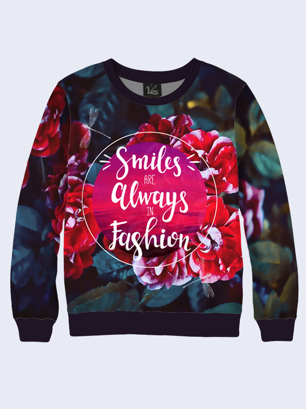 

Свитшот Smiles are in fashion - Vilno -  - 10164, Свитшот Smiles are in fashion - Vilno - XXS - 10164
