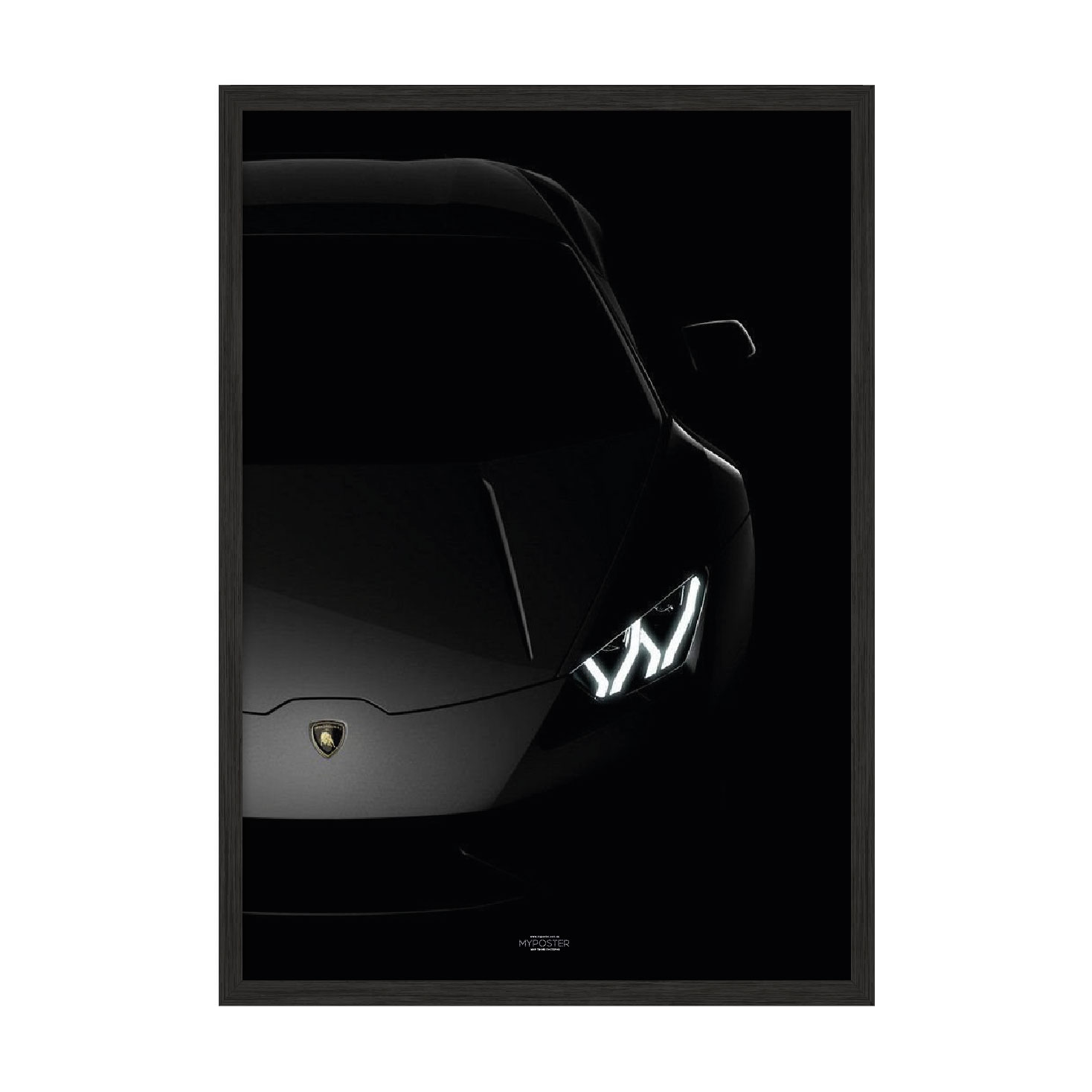 

Постер "Ламбо" с антибликовым стеклом 596x840 мм в чёрной рамке