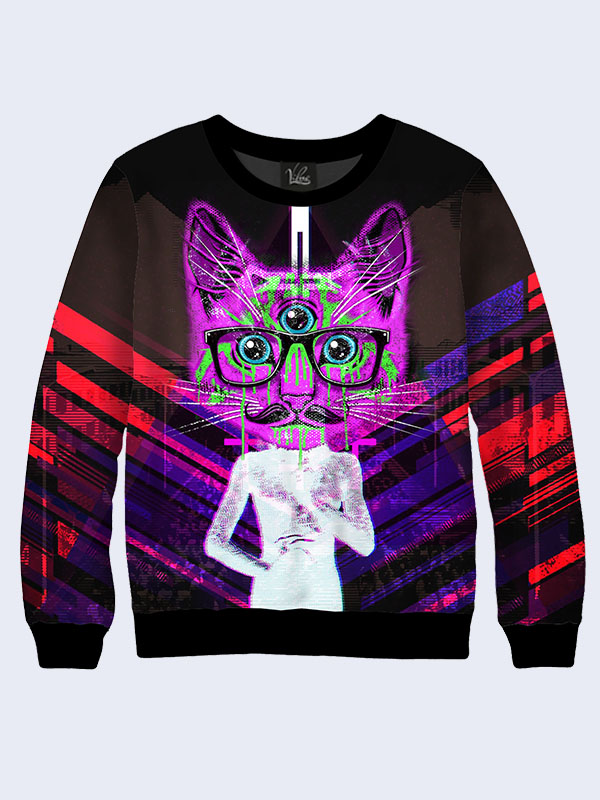 

Свитшот Neon cat - Vilno -  - 10124, Свитшот Neon cat - Vilno - M - 10124