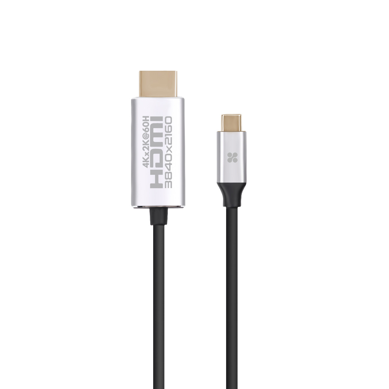 

Кабель Promate HdLink-60H HDMI - USB Type-C Grey
