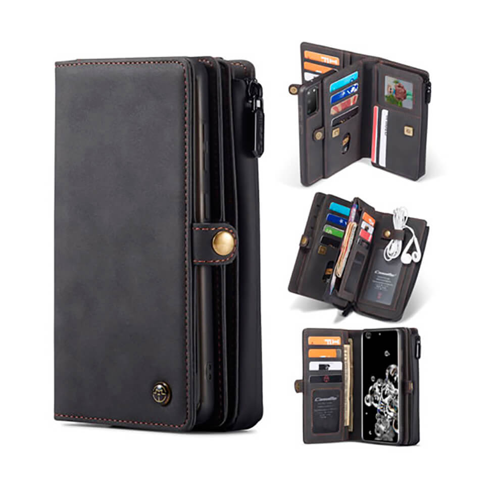 

Чохол-гаманець CaseMe Vintage для Samsung Galaxy S20 Black