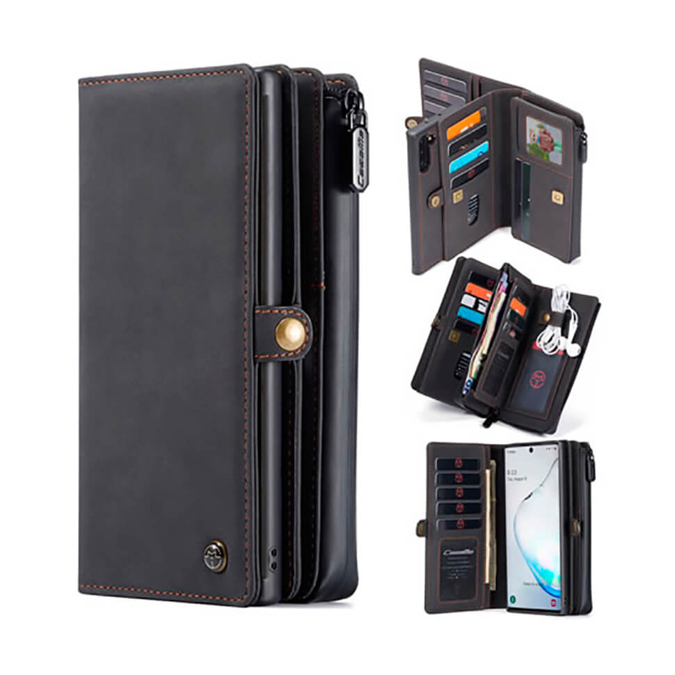 

Чохол-гаманець CaseMe Vintage для Samsung Galaxy Note 10 Black