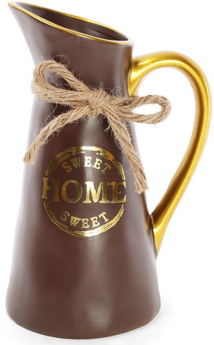

Ваза керамическая Home sweet home 25 см, шоколадный кувшин Bona BD-733-179