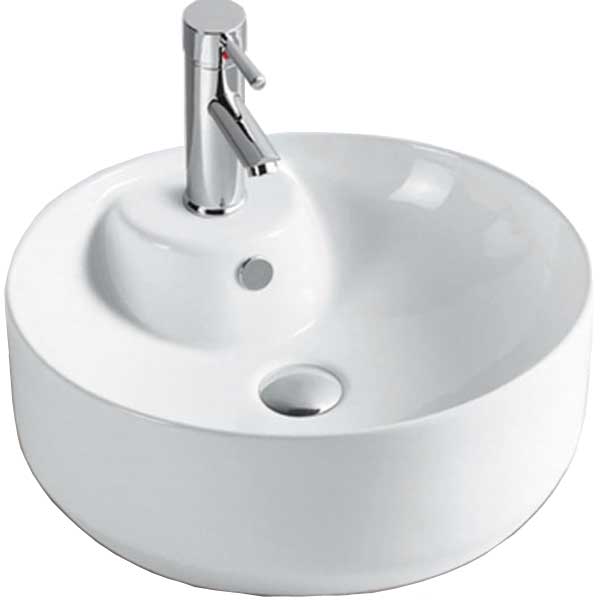 

Раковина круглая Newarc Countertop 41 см 5017W NEW белая (31203)