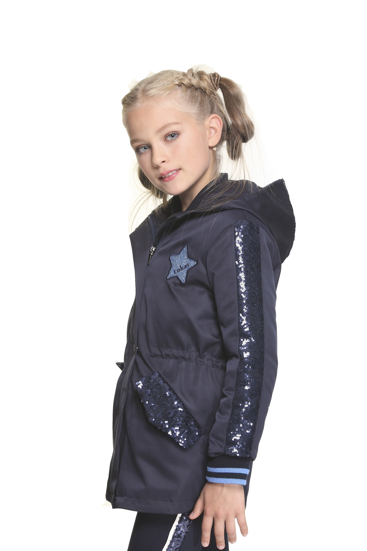 

Парка Lukas Kids "Микки" с пайетками 158 синяя (8316)