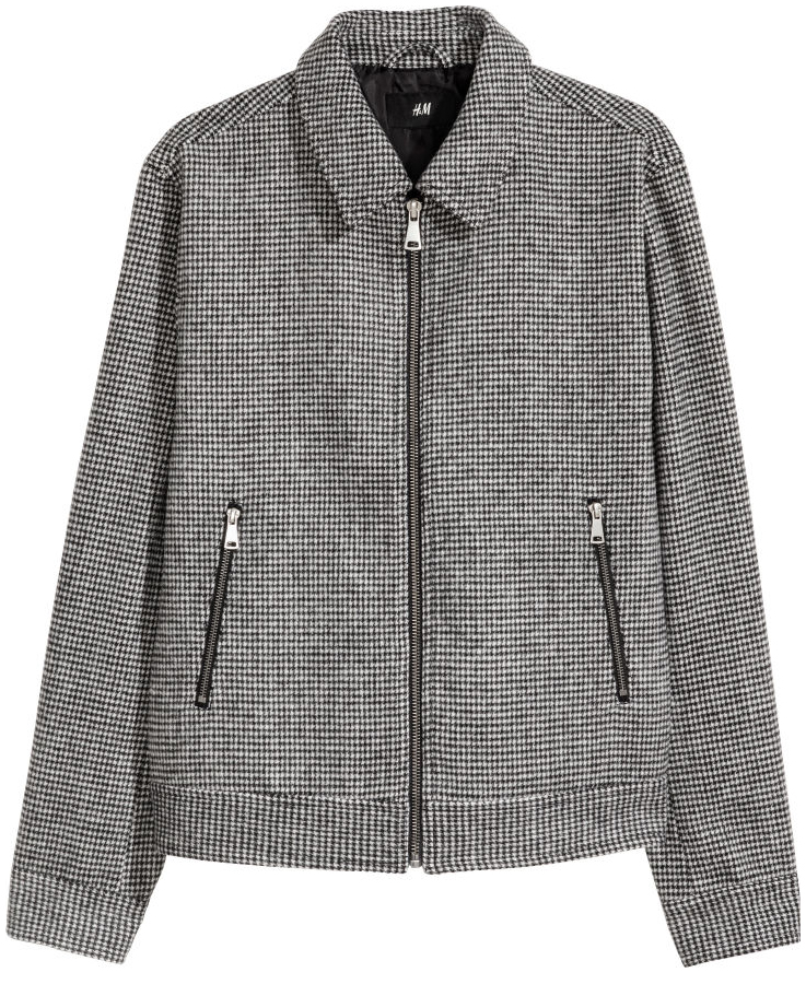 Куртка H&M 0570406 XL Черная клетка (5632220000089) – низкие цены ...