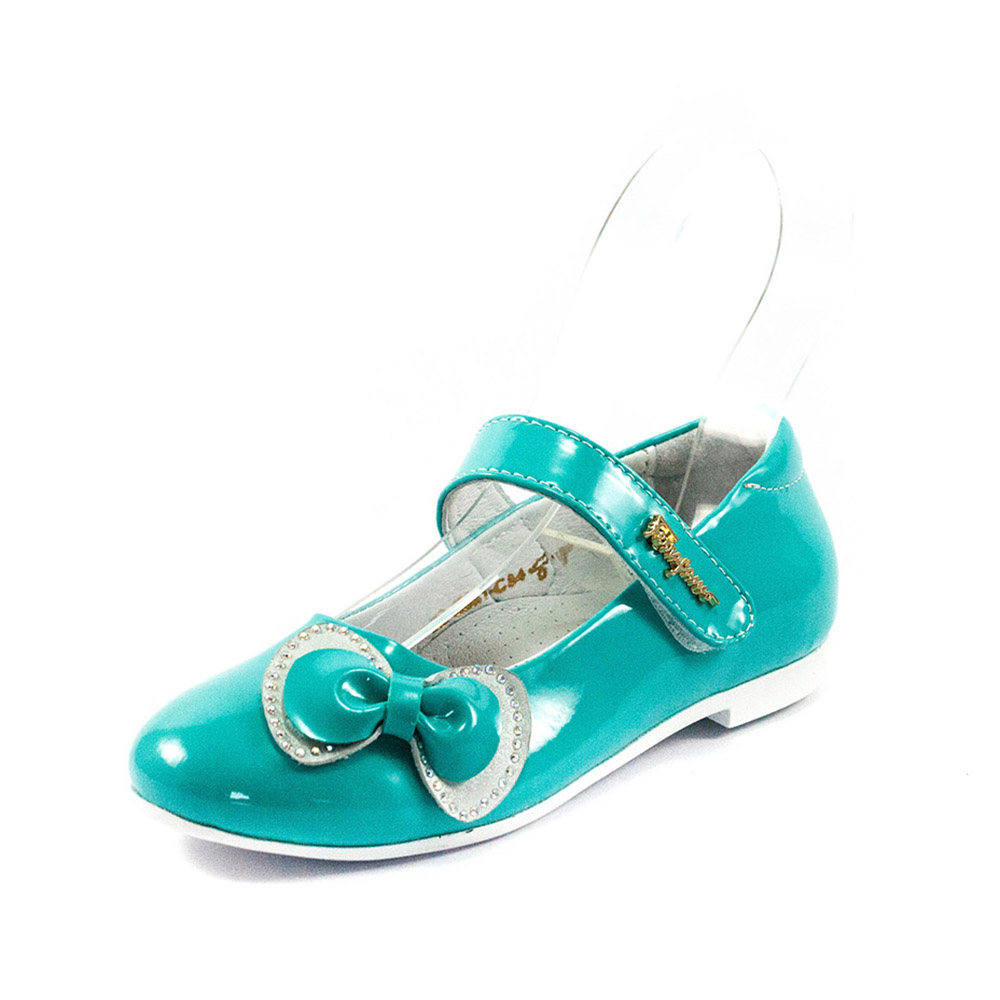 

Туфли детские Foletti Kids FK-Laura бирюзовая кожа (27)