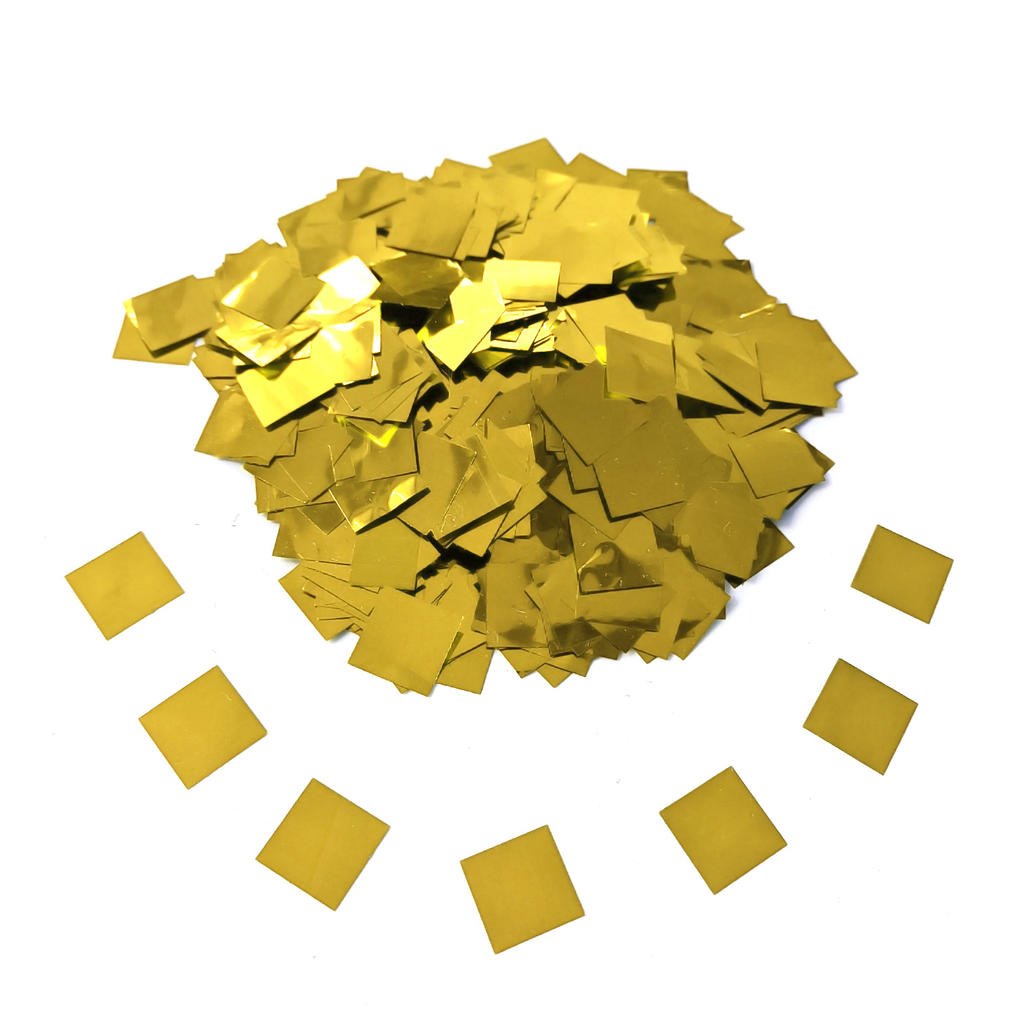 

Конфетті Siverska квадрати фольга золото 500 г (SQGF0500)
