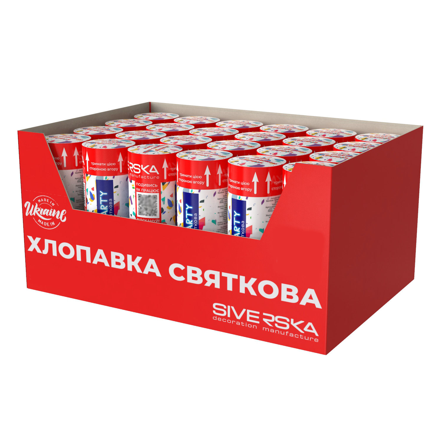 

Хлопавка пружинна Siverska Lucky Party 10,5 см (NLPNQ10524) Упаковка 24 шт.