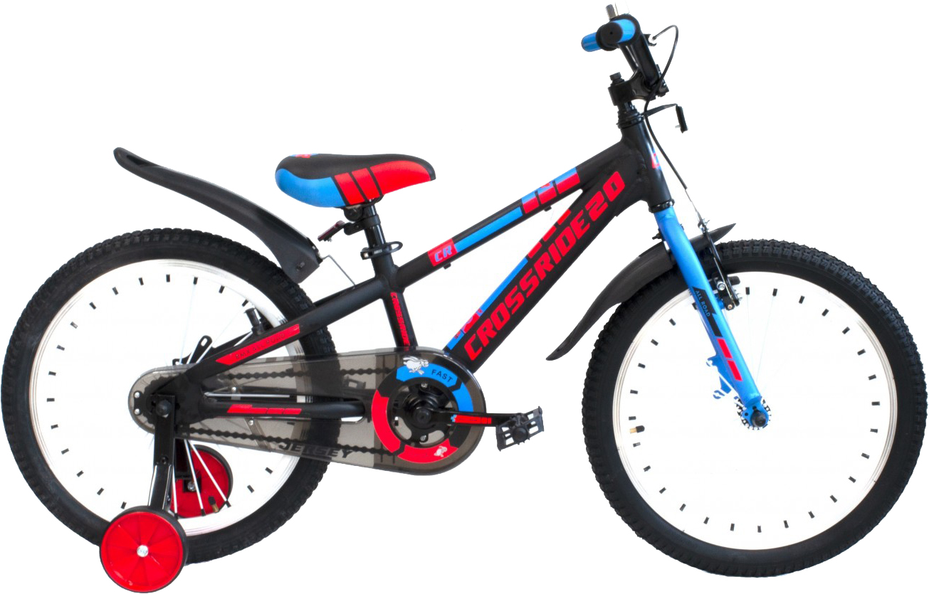 

Велосипед Crossride Jersey 20" 10" 2021 Черно-синий (04553-С)