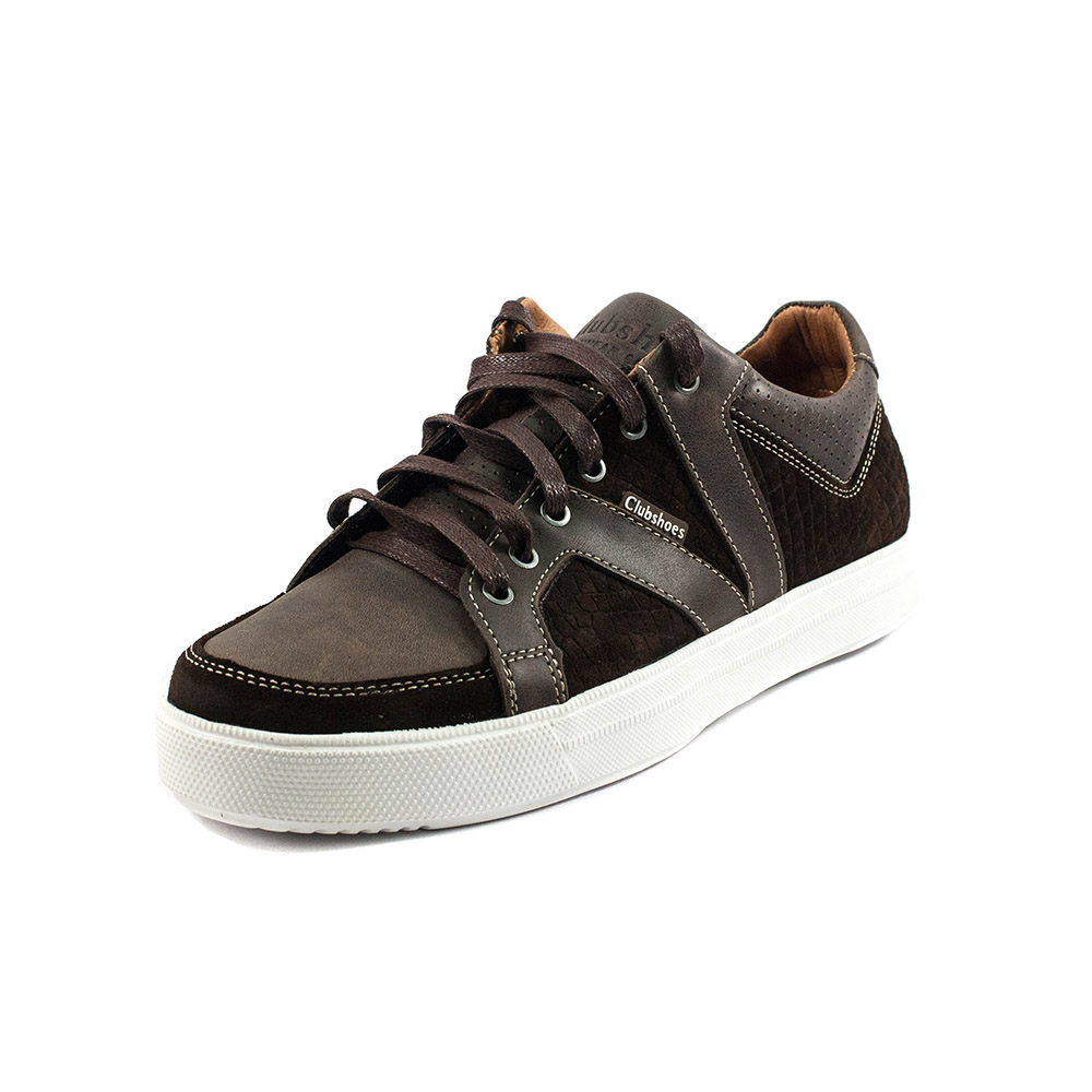 

Кеды мужские Clubshoes 18-25 коричневая кожа (45)