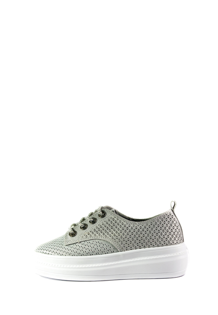

Кеды летние женские Allshoes F2010-11 серебряные (41)