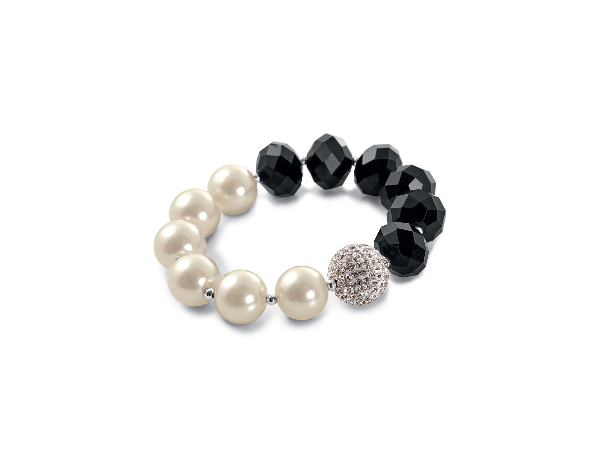 

Женский браслет родированный вставки- жемчуг Honey Fashion Accessories 85250