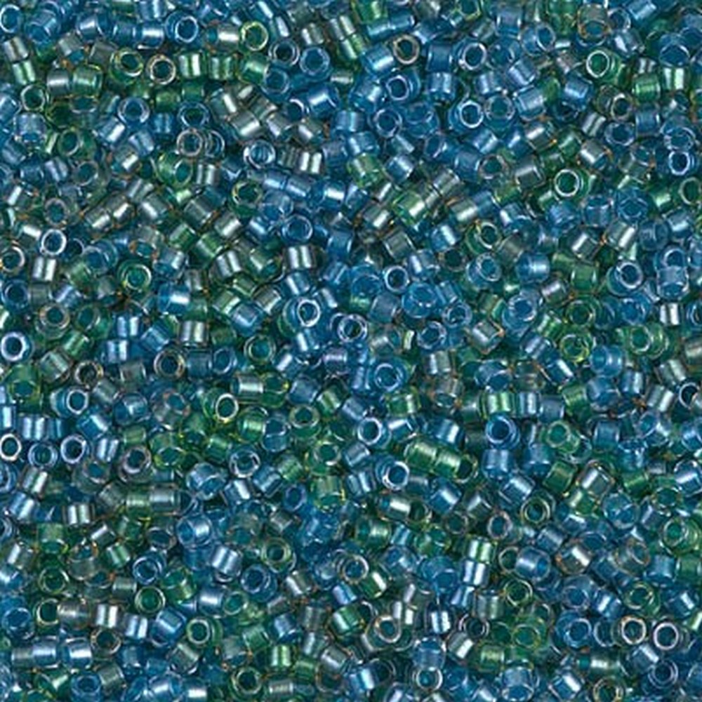 

Бисер Miyuki Delica 11/0 50 г Сине-зеленый (DB-985)