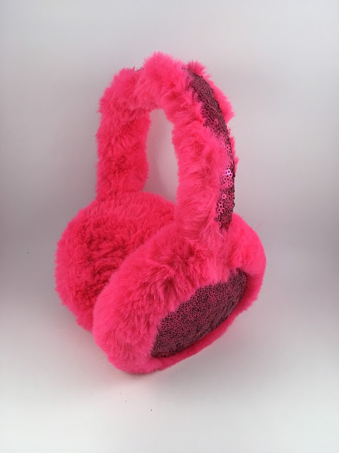 

Наушники меховые Ears Warm 6462 с пайетками Малиновые