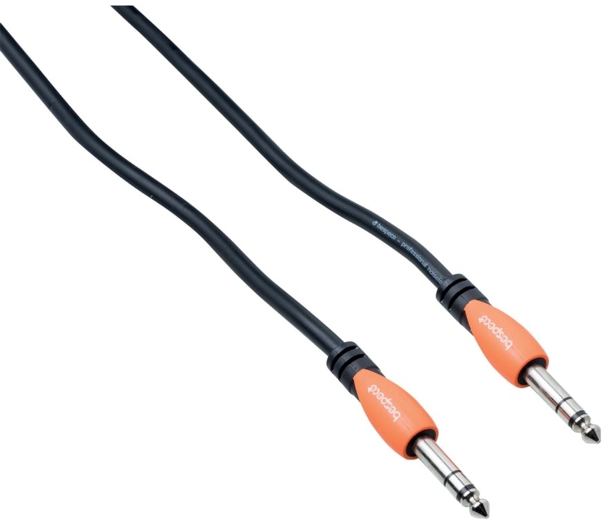 

Коммутационный кабель Bespeco SLSS100 1 м Black/Orange (23-14-4-3)