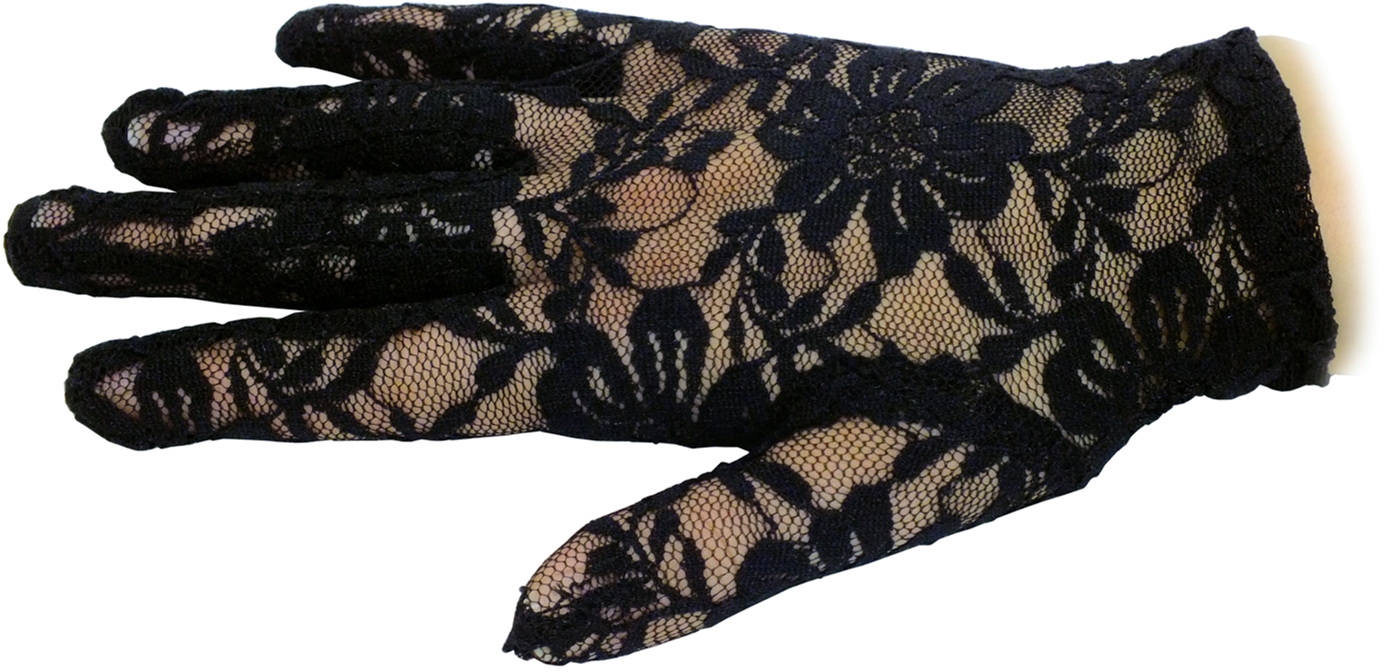 

Перчатки Seta Decor гипюровые 16-559BLK Черные