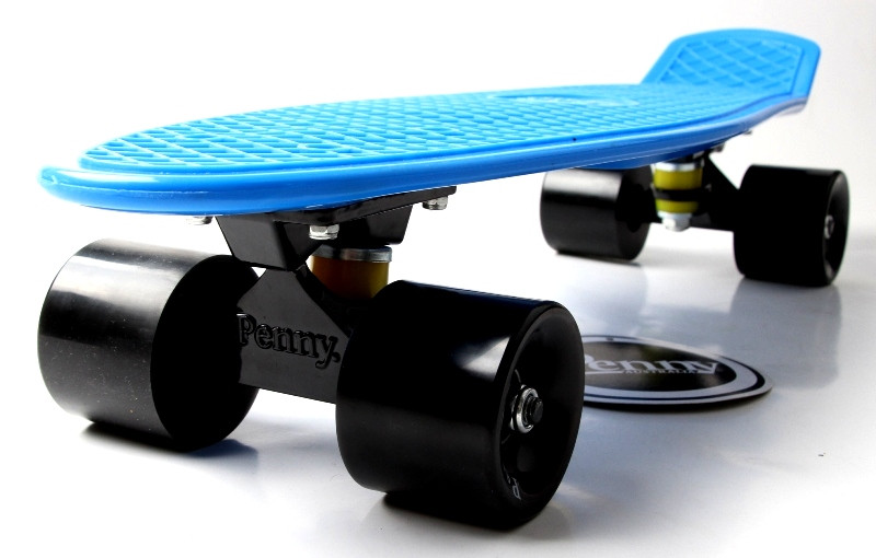 

Скейт Пенни борд Penny Board 2020 Синий , Черные Колеса