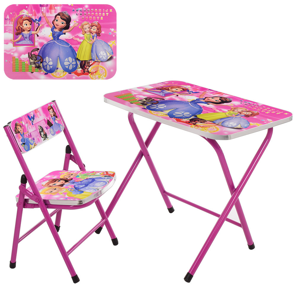 

Столик со стульчиком складной Bambi Sofia is beautiful 2 A19-SFP Purple (A19-SFP)