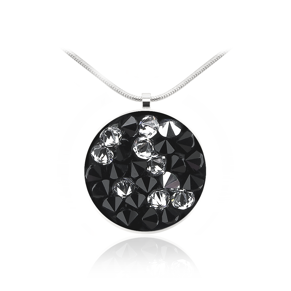

Подвеска с цепочкой KOBI REMI Ø 15 мм с камнями Swarovski модели 7430-6094-28-32