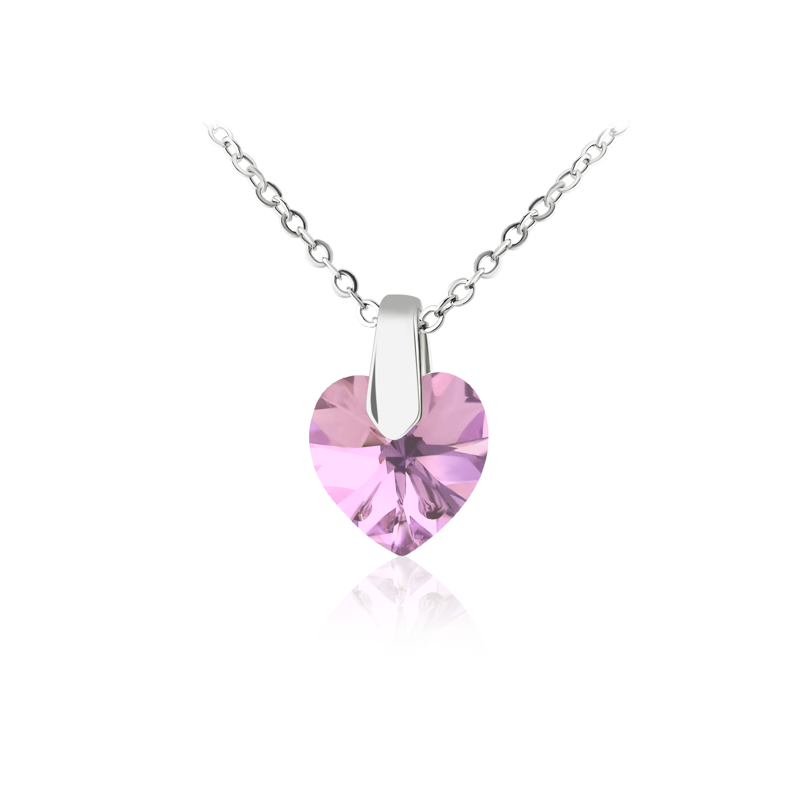 

Кулон KOBI Heart Small со Swarovski 9x10 мм модели 7430-2259-201-32