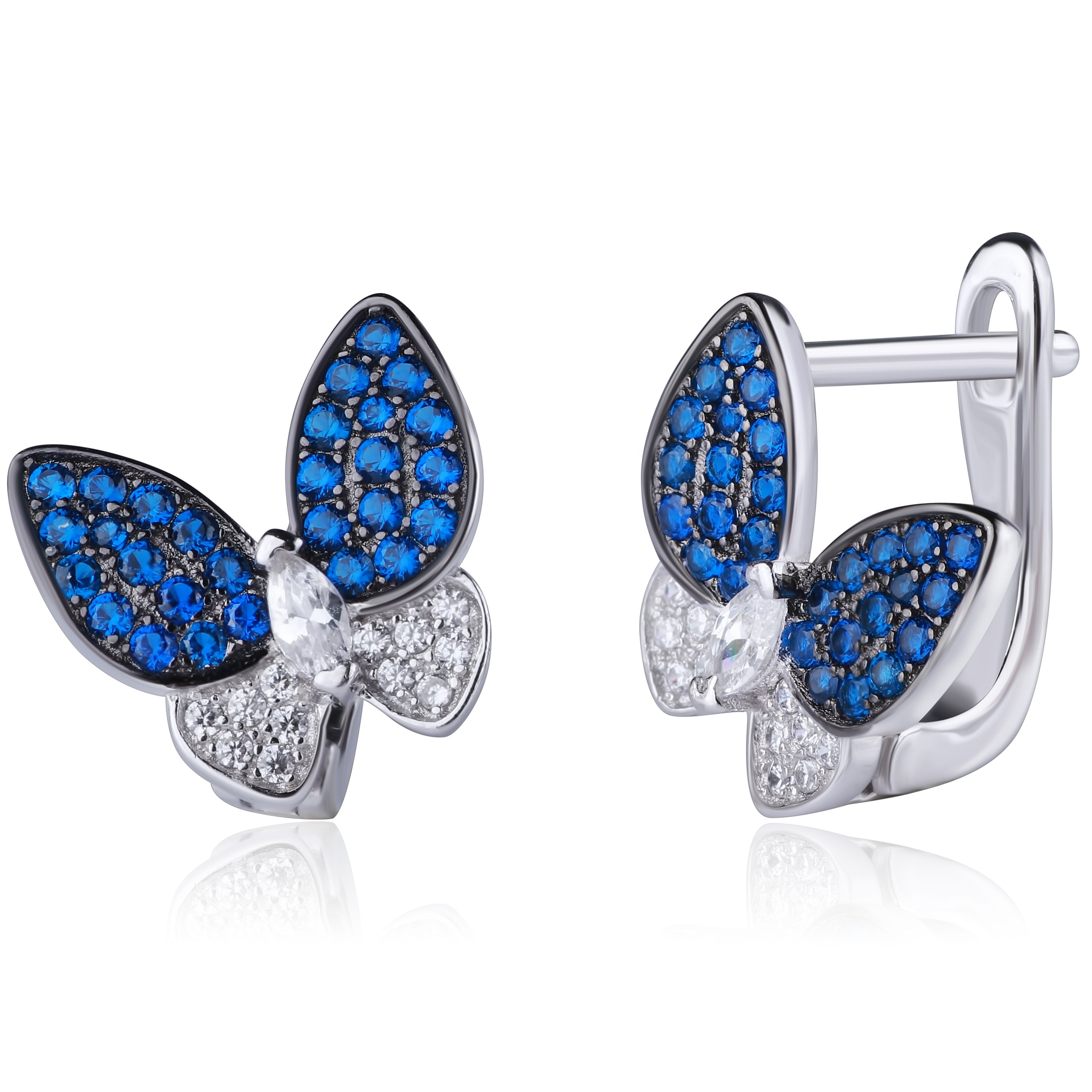 

Серебряные серьги Silvex925 с фианитом модели СК2ФС/2007