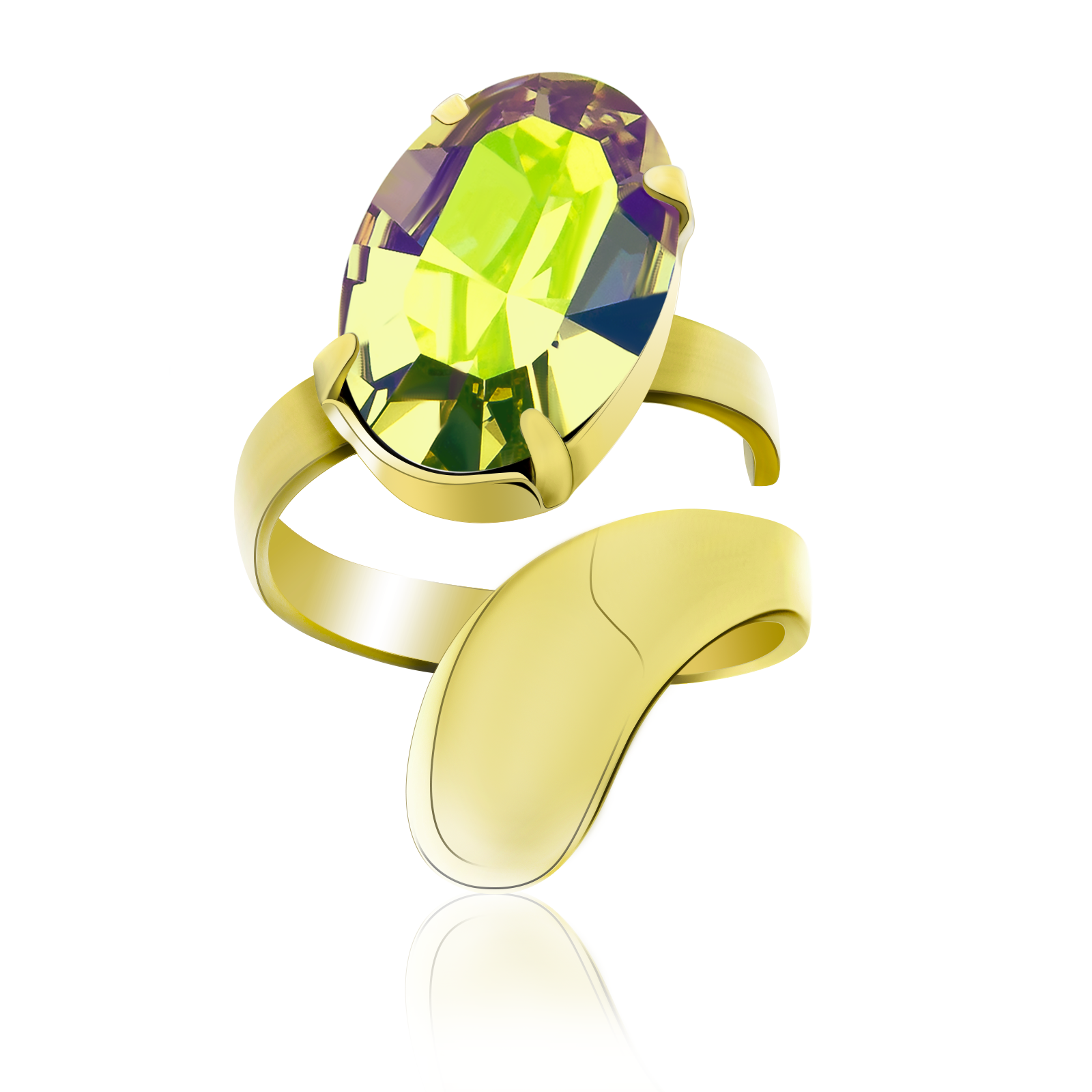 

Кольцо KOBI SONA со Swarovski модели 7770-1027-255