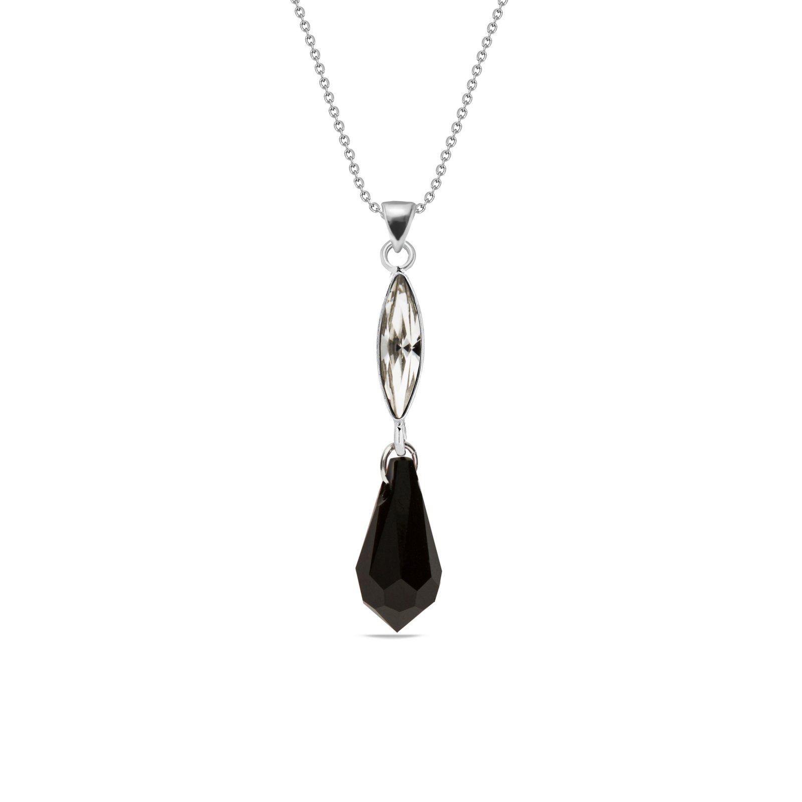 

Серебряный кулон с цепочкой SPARK Dewdrop со Swarovski модели NC42006000CJ