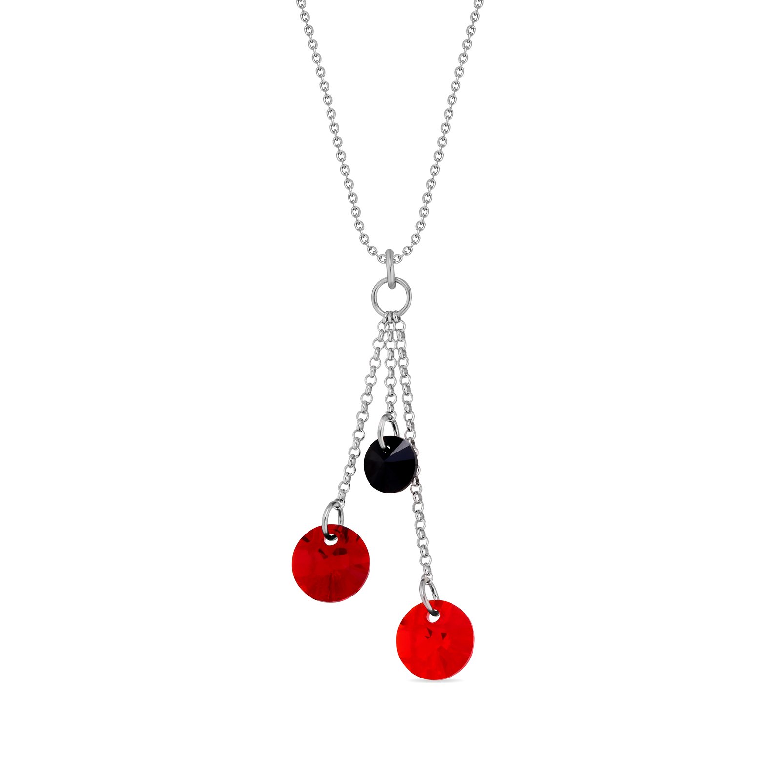 

Серебряный кулон c цепочкой SPARK Rugiada со Swarovski модели NROLO64283SILSI