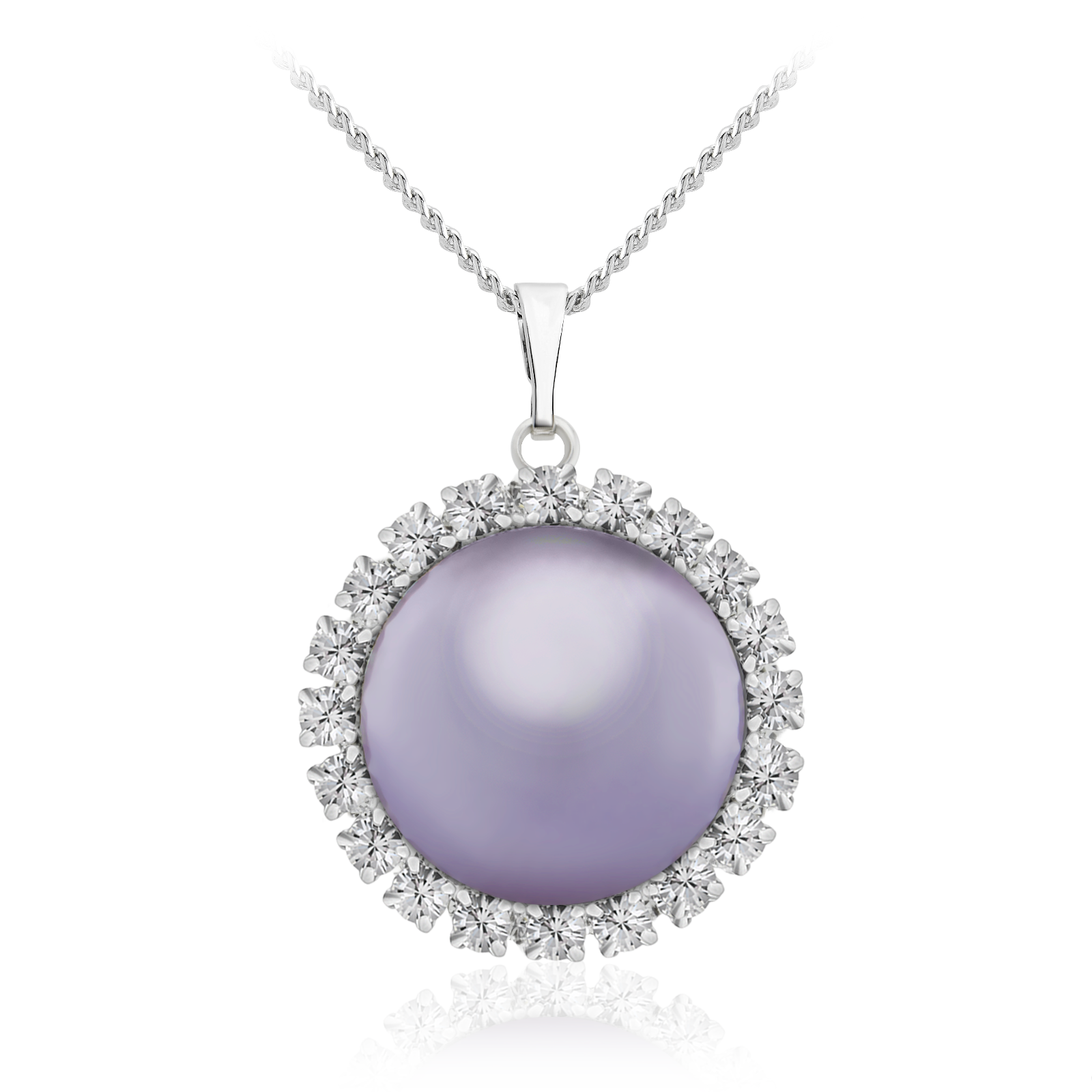 

Кулон c цепочкой KOBI AMELIA с жемчугом Swarovski 10 мм модели 7430-5412-03-32