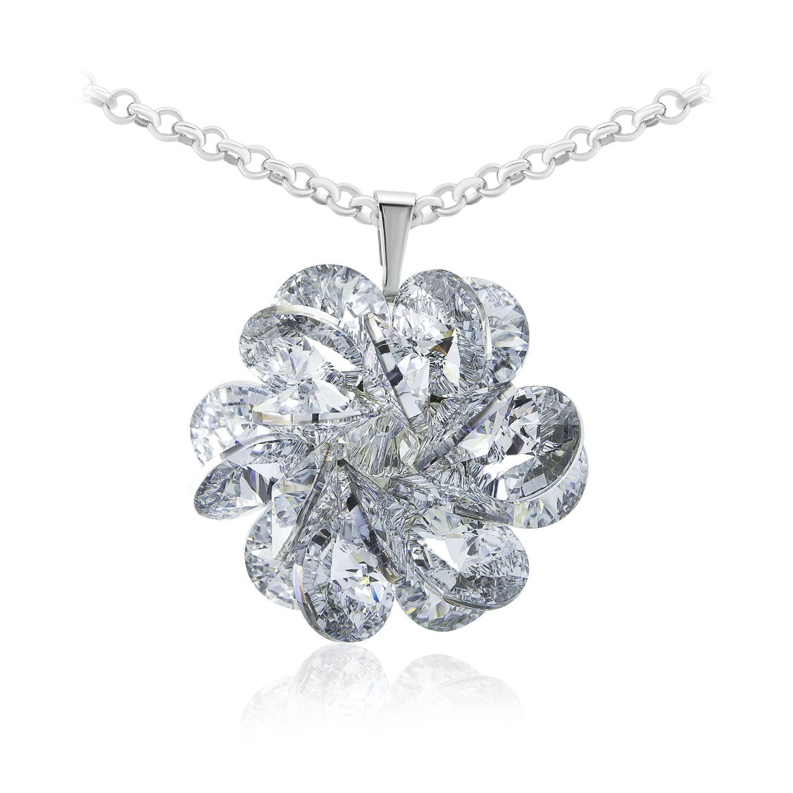 

Кулон c цепочкой KOBI Anabel со Swarovski модели 7730-2492-56