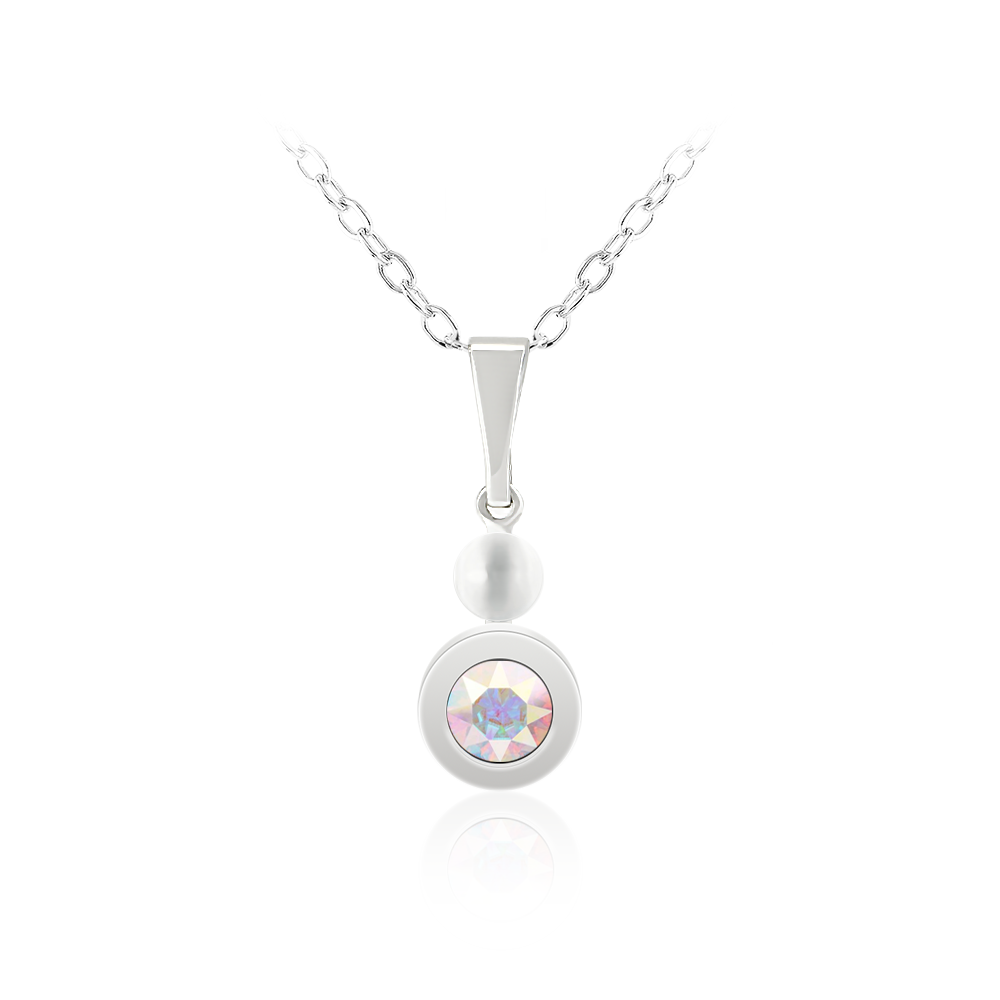 

Кулон KOBI Tora с круглым камнем Swarovski 4 мм модели 7430-2677-03-32