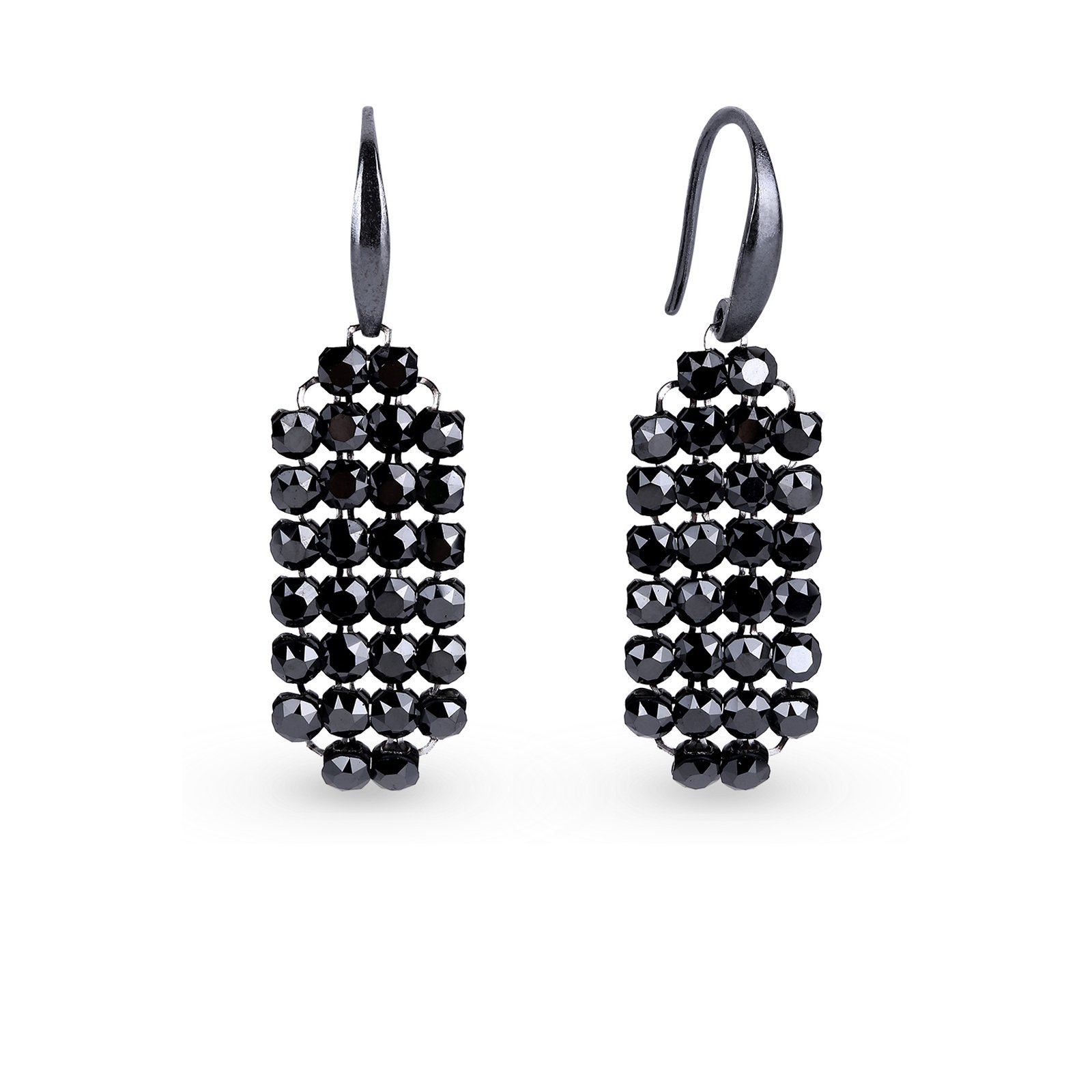 

Серебряные серьги SPARK Stylish со Swarovski модели KWMESH2H