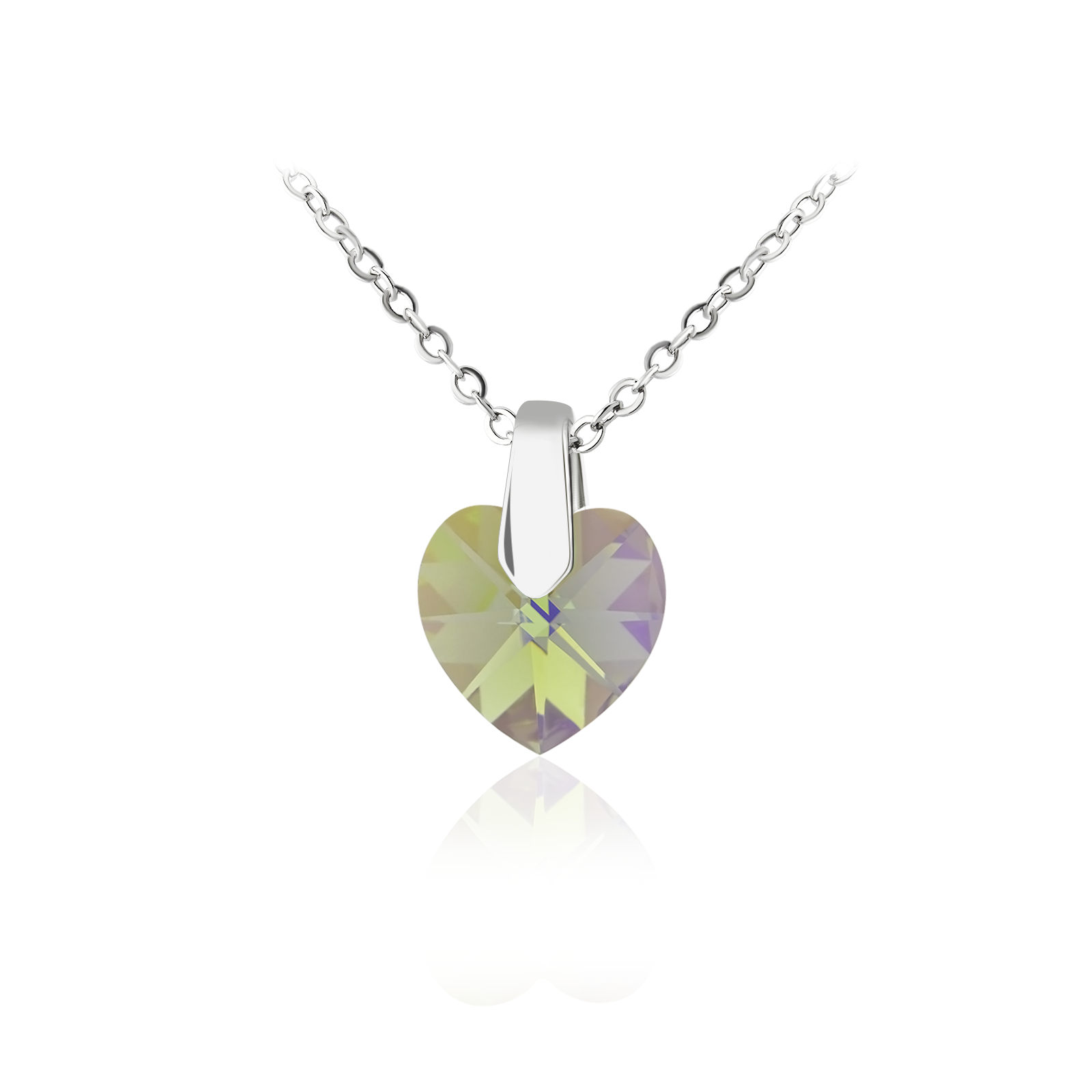 

Кулон KOBI Heart Small со Swarovski 9x10 мм модели 7430-2259-204-32