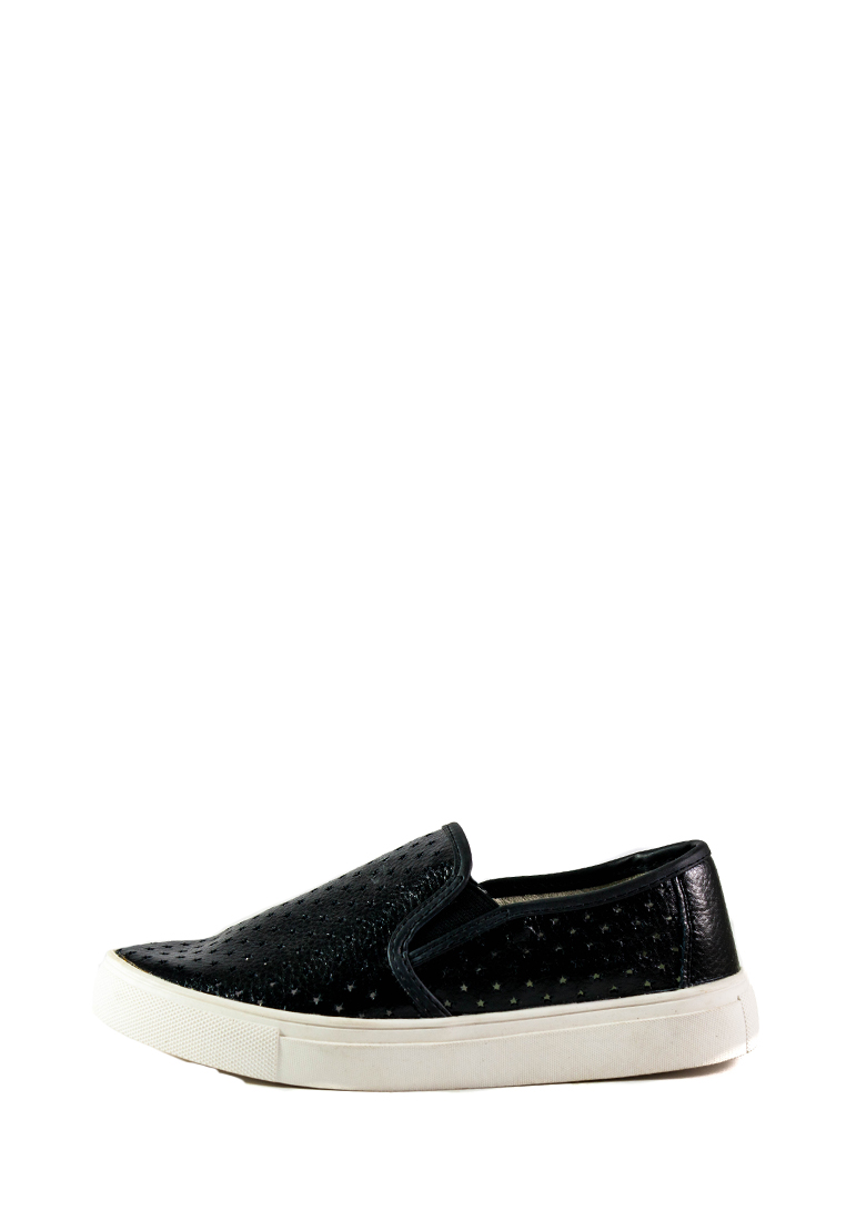 

Мокасины женские Allshoes 298 черная кожа (37)