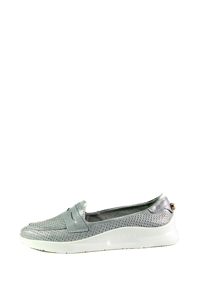 

Мокасины женские Allshoes 206-720XM-16 светло-серые (37)