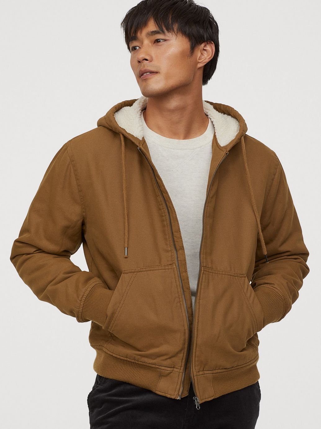 

Куртка H&M 0504658-8 XL Коричневая
