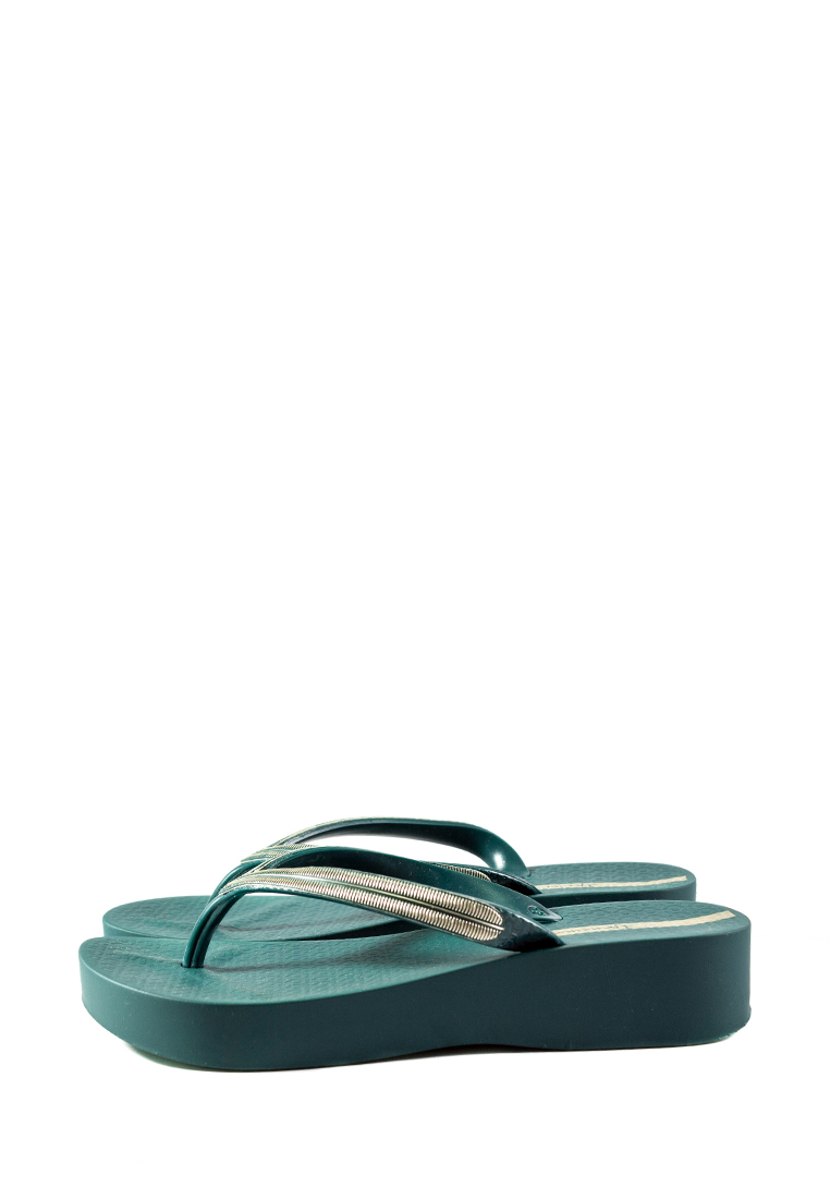 

Вьетнамки женские Ipanema 82764-21616 зелено-золотые (38)