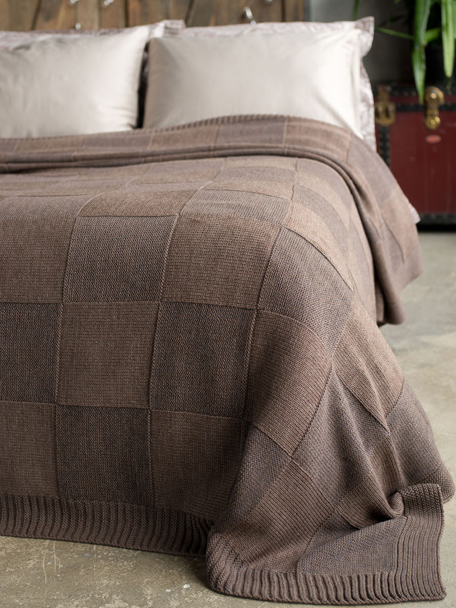

Плед Betires Home Aspen 170x240 Dark Brown