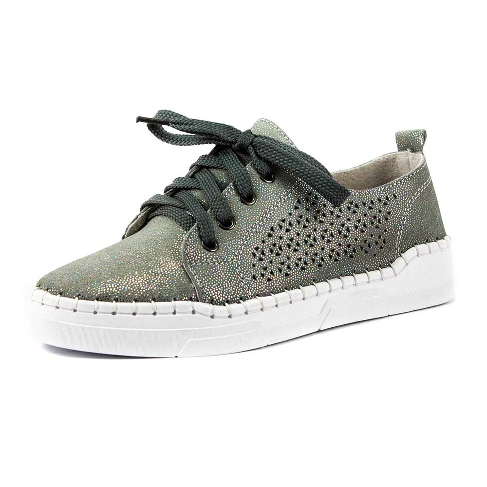 

Кеды женские Allshoes 7811-8 серая кожа (36)